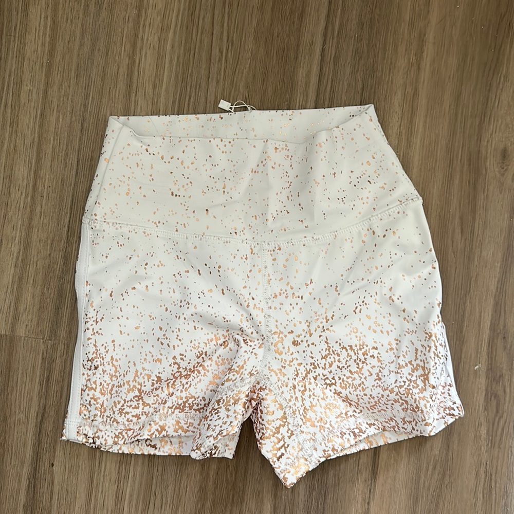 Buffbunny Rose Gold Shorts